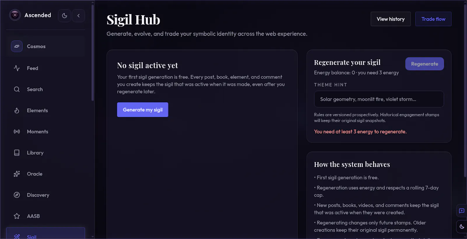 Ascended Social screenshot 2