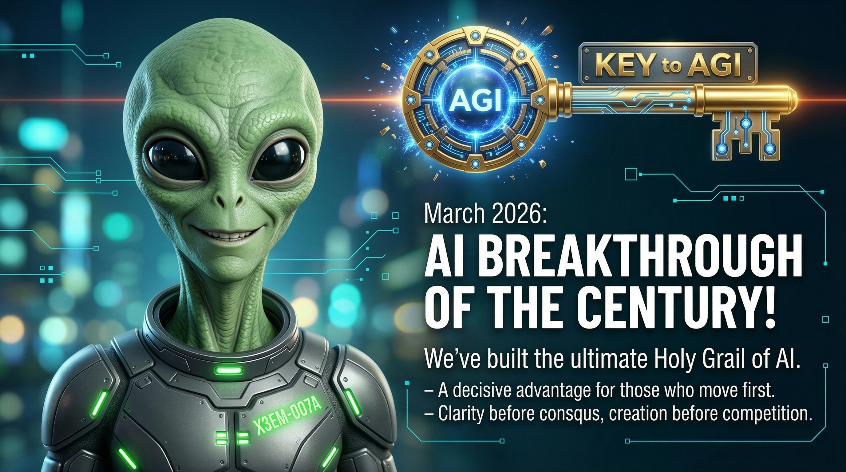 AGI Breakthrough of the Century gallery image
