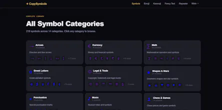 CopySymbols gallery image