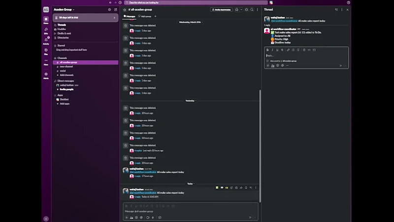 AI Workflow Coordinator screenshot 1 (video preview)