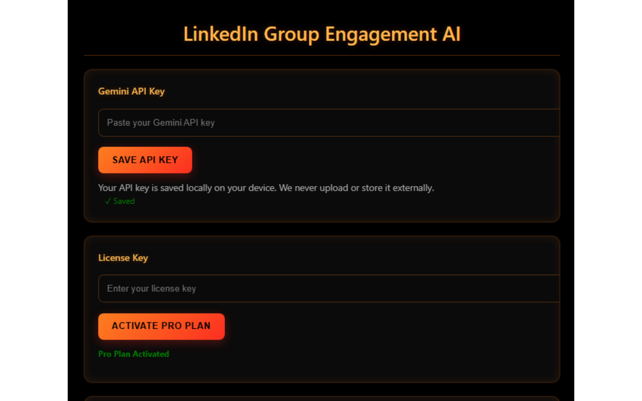 وسائط LinkedIn Group Exagement AI - اكتب منشورات مجموعة LinkedIn التي تحصل على مشاركة حقيقية 13