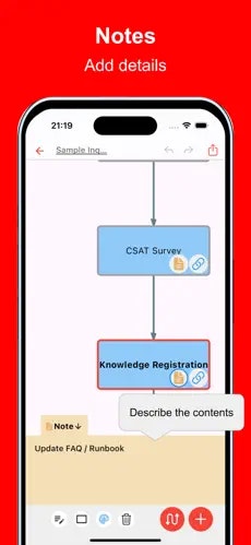 Simple Flowchart - Screenshot 3 showing product features and functionality