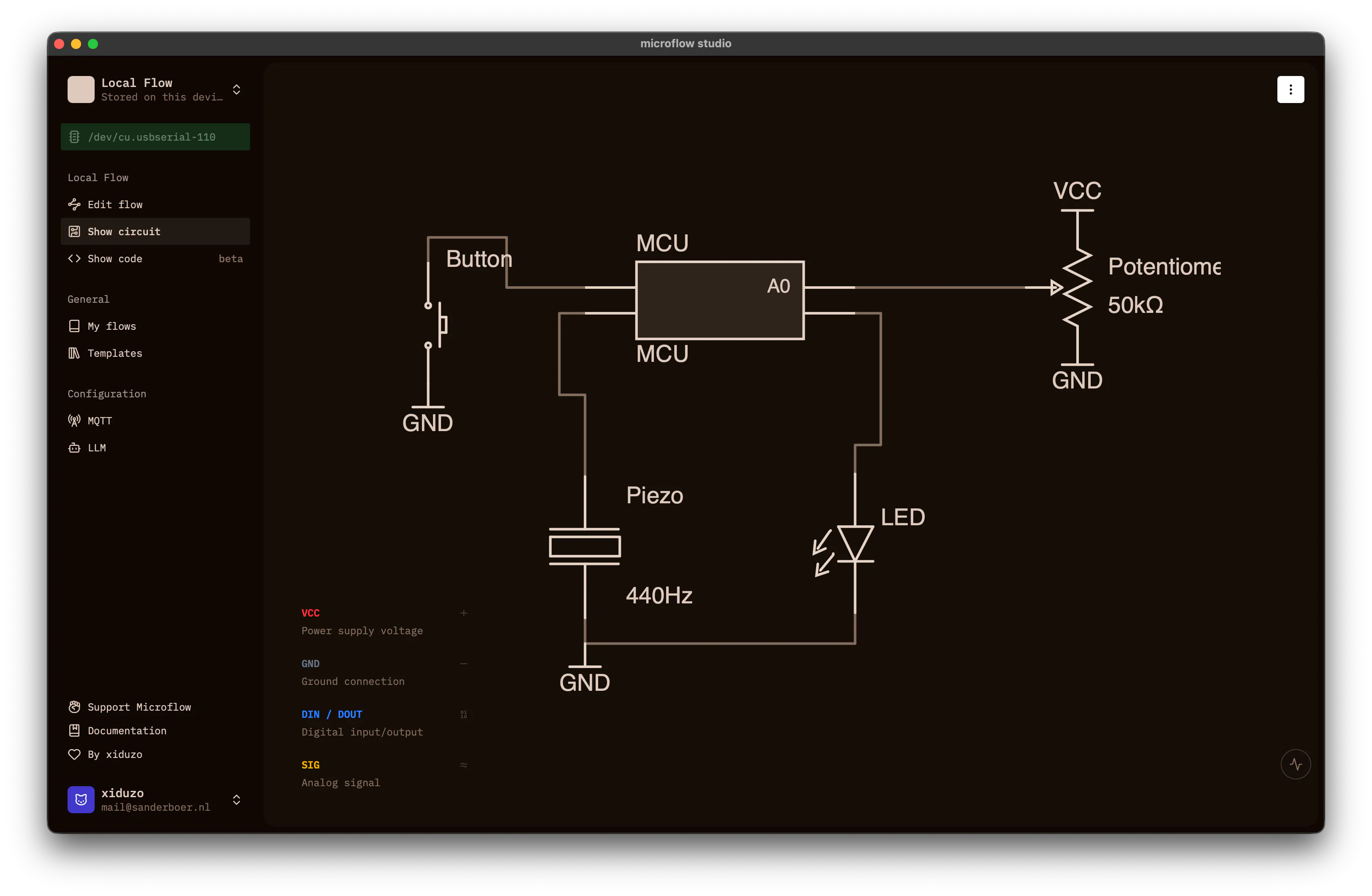 Microflow screenshot 2