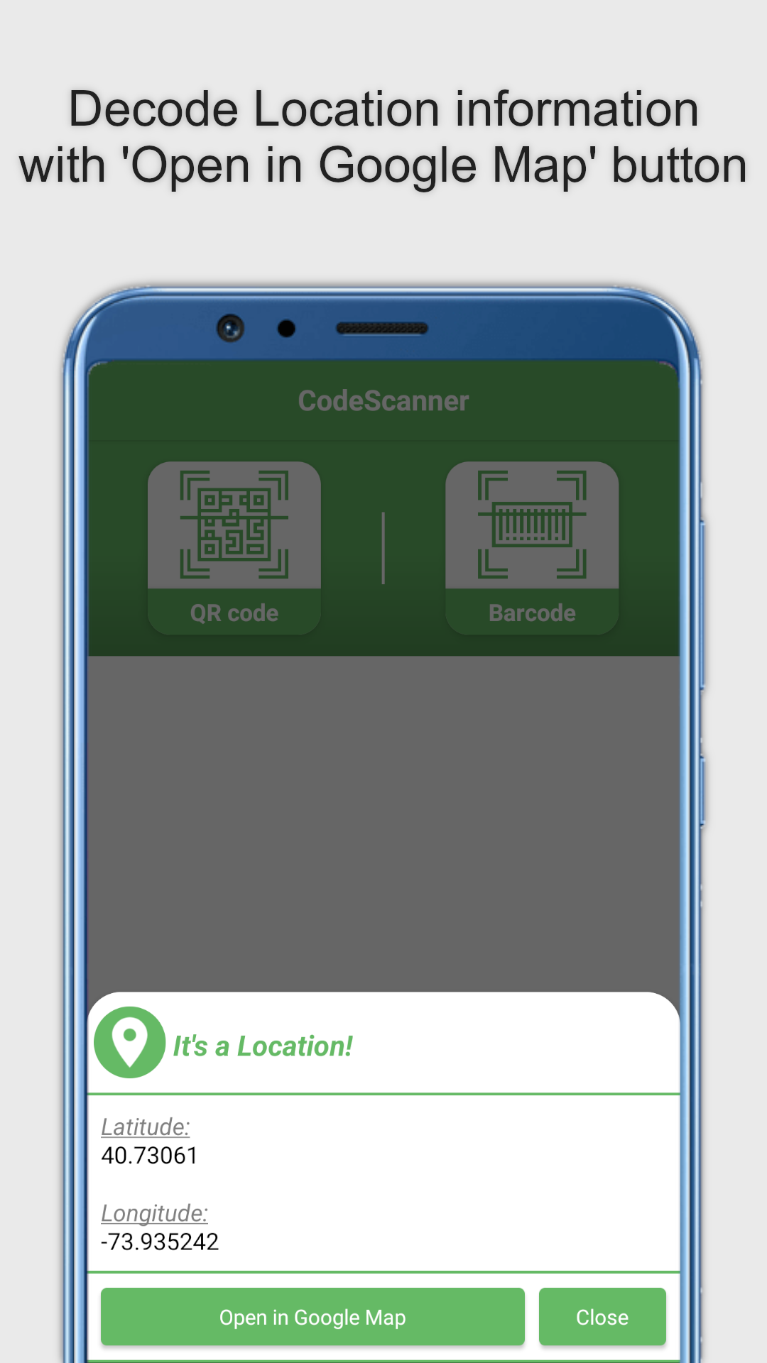 QR Code & Barcode Scanner Android App gallery image