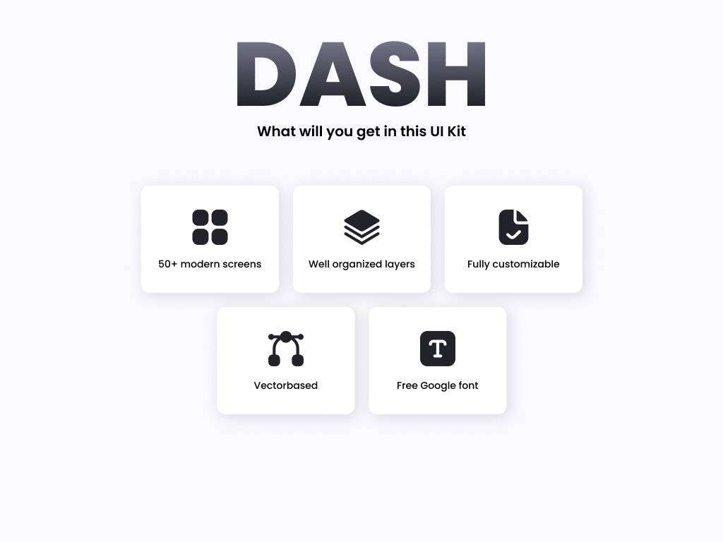 Dash - Kit d'interface utilisateur de l'application de livraison media 3