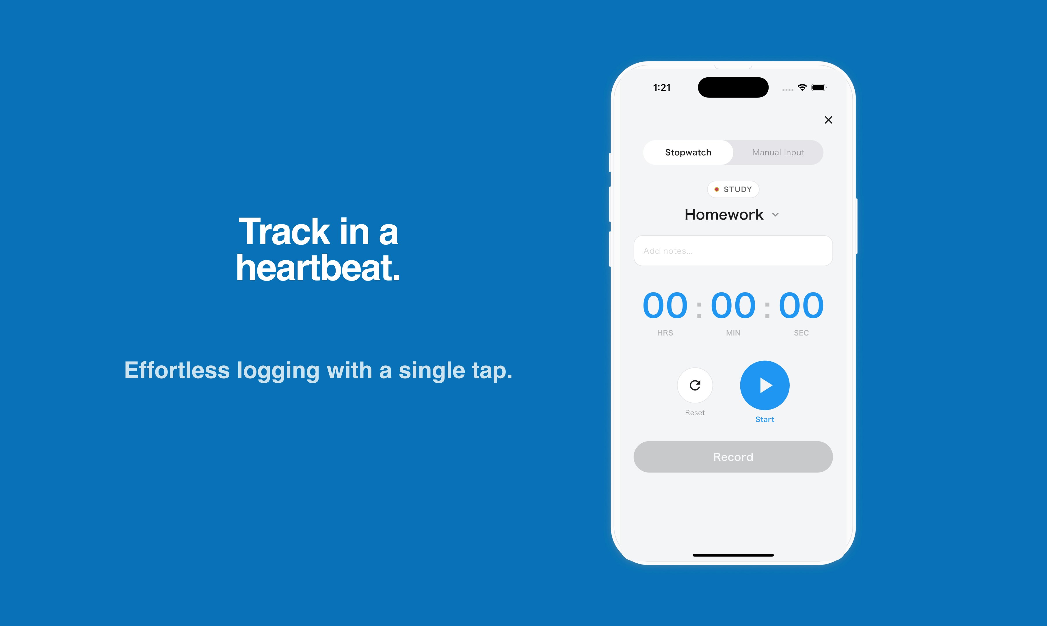 TimeLog gallery image