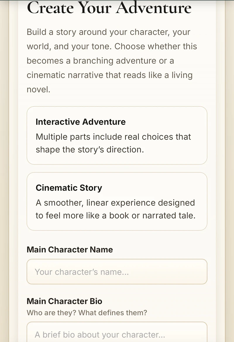 Narravent screenshot 2