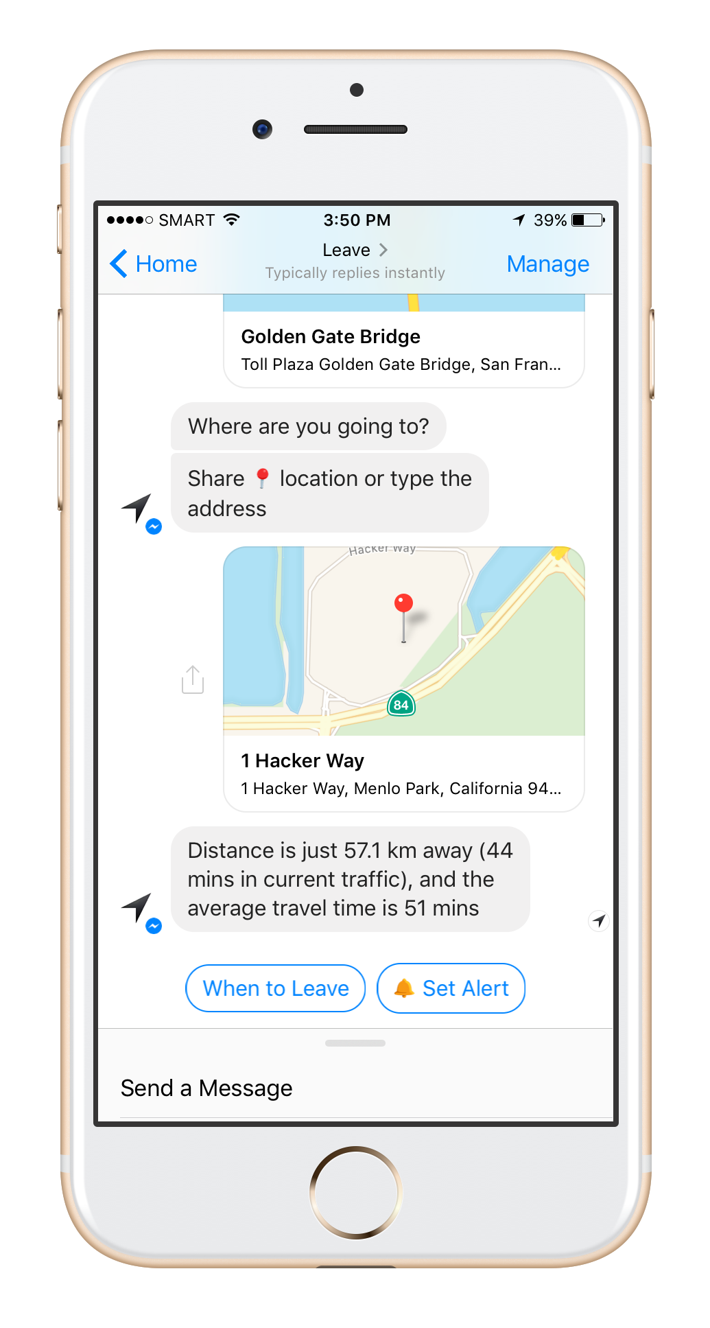Leave bot gallery image