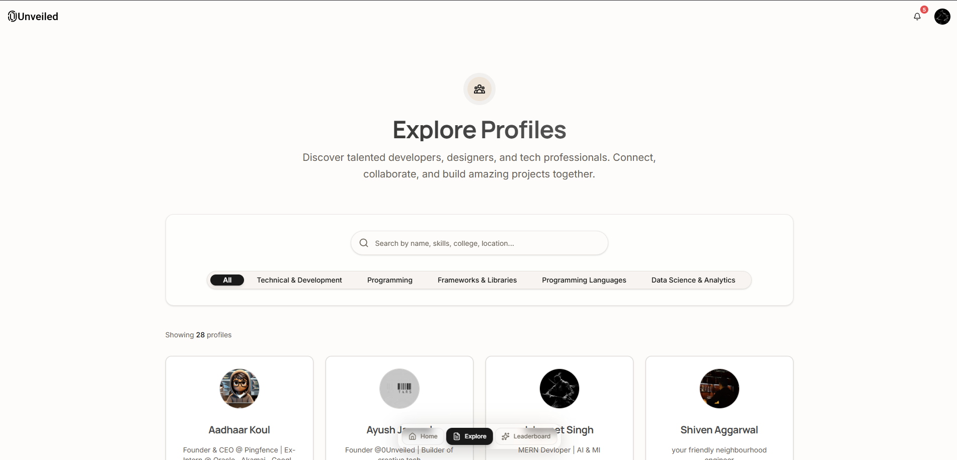 Média 0Unveilelé 2.0 - Montre, ne dis pas 2