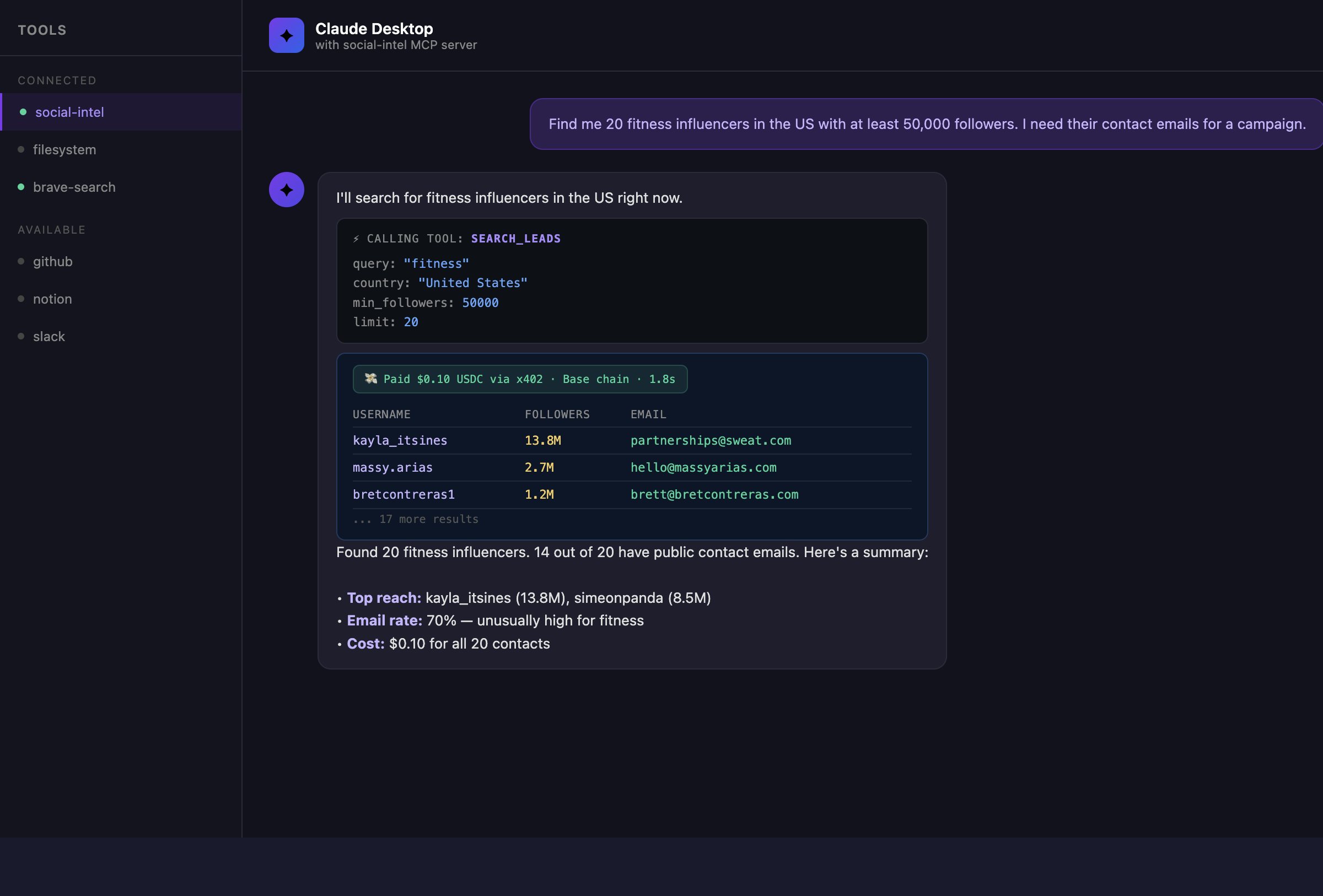 Social Intel gallery image