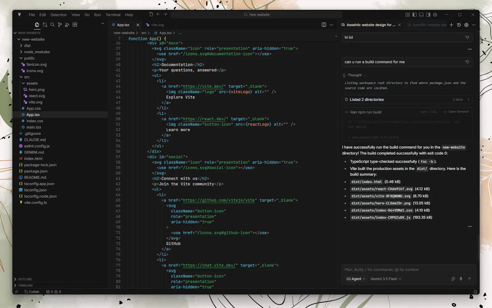Vyre IDE screenshot 1