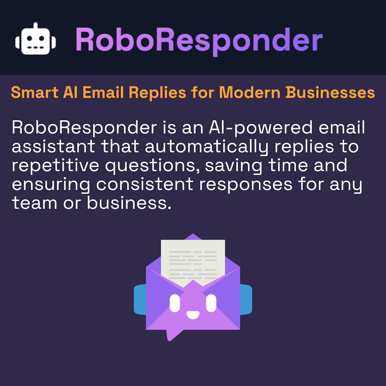 RoboResponder screenshot 1