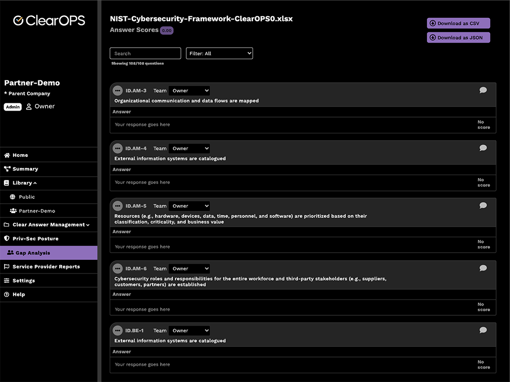Clear Answer Management gallery image