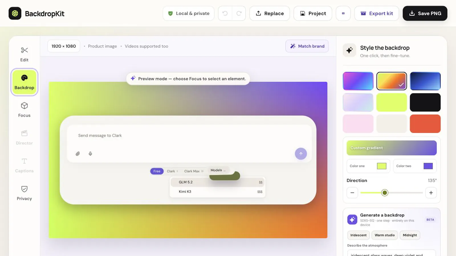 BackdropKit screenshot 3