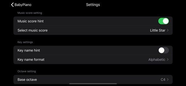 Baby Piano - Play with Hint gallery image