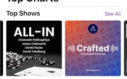 Crafted: podcast on design/dev/product media 1