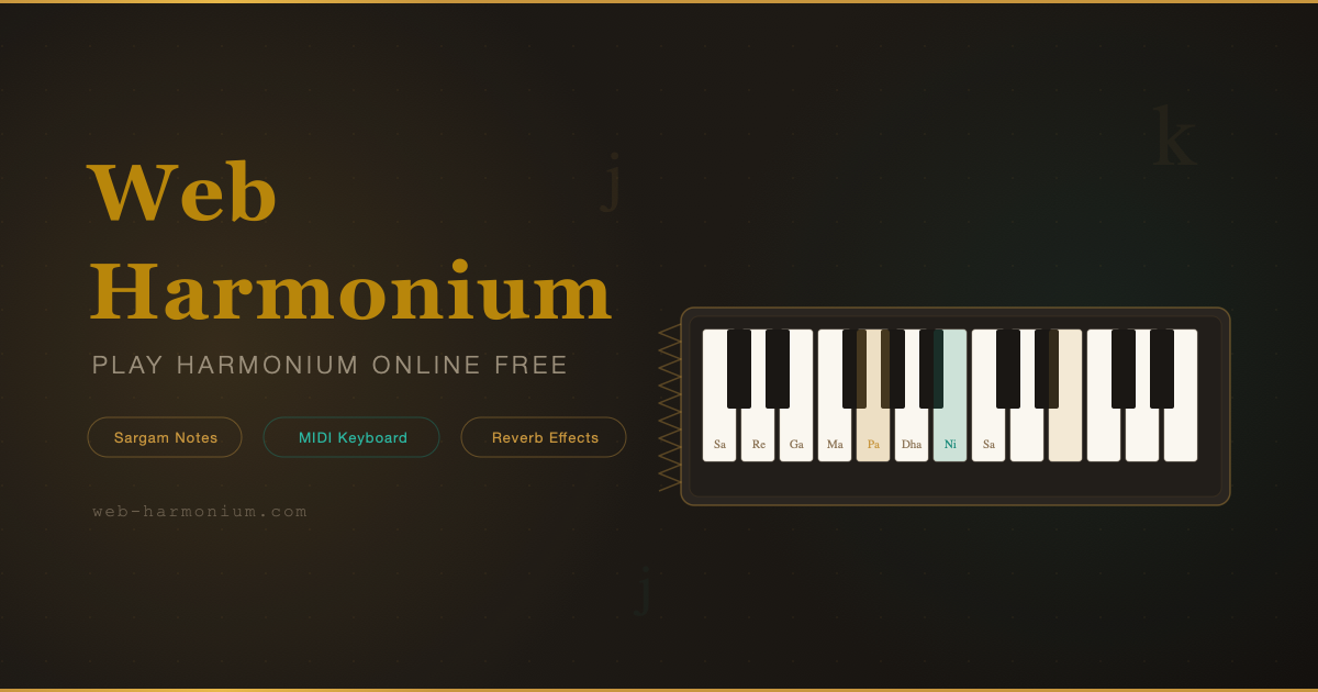 Web Harmonium gallery image