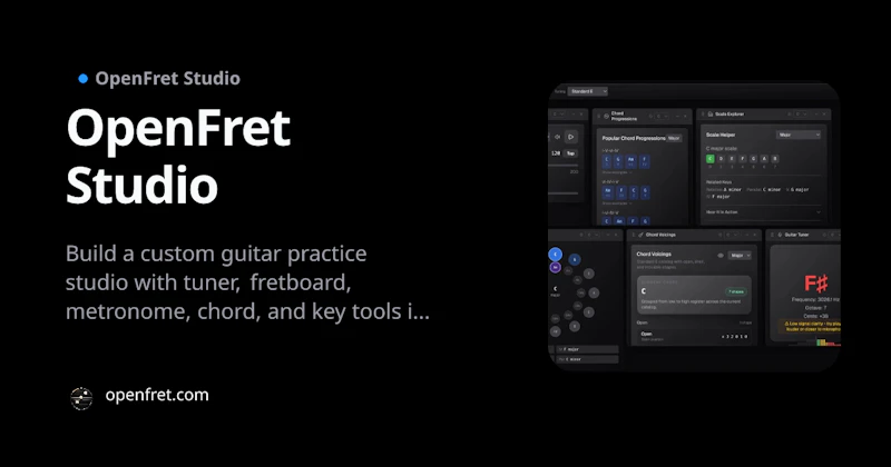 OpenFret screenshot 4