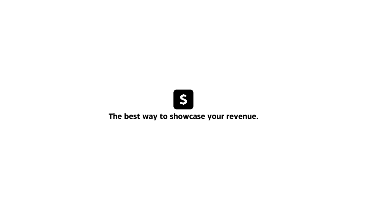 Mídia 1 de Página de lucro - A melhor maneira de mostrar sua receita do Shopify.