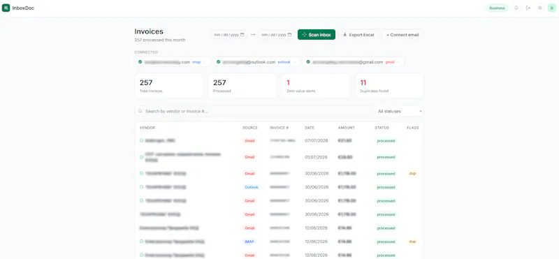 InboxDoc screenshot 2