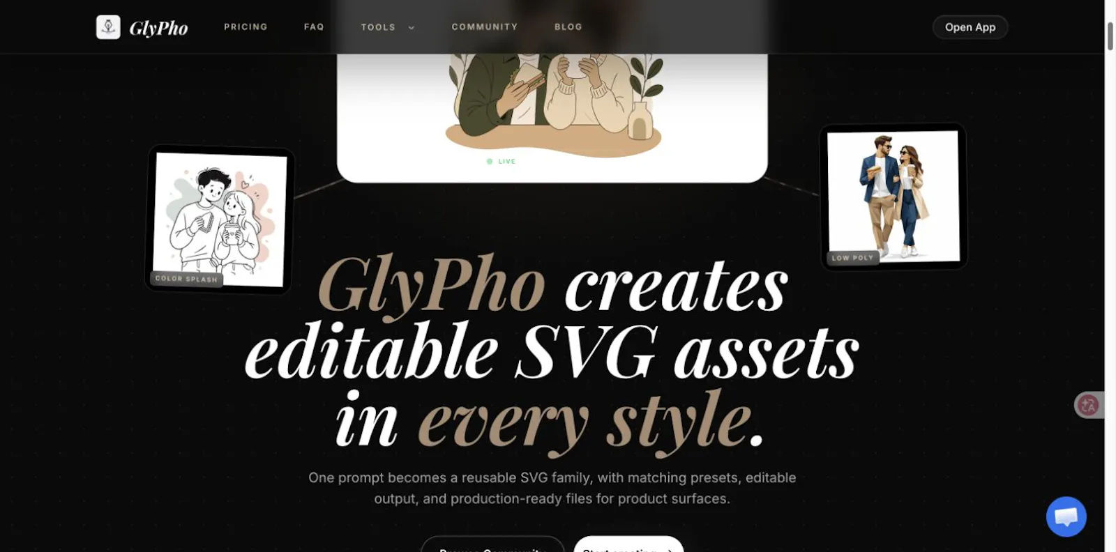 GlyPho screenshot 1
