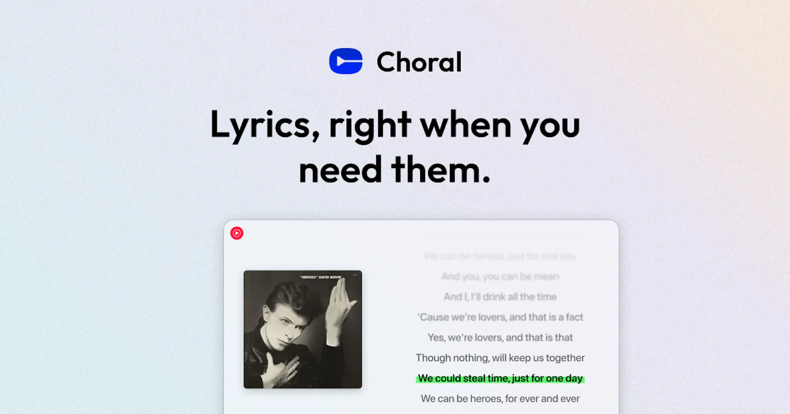 Choral screenshot 5