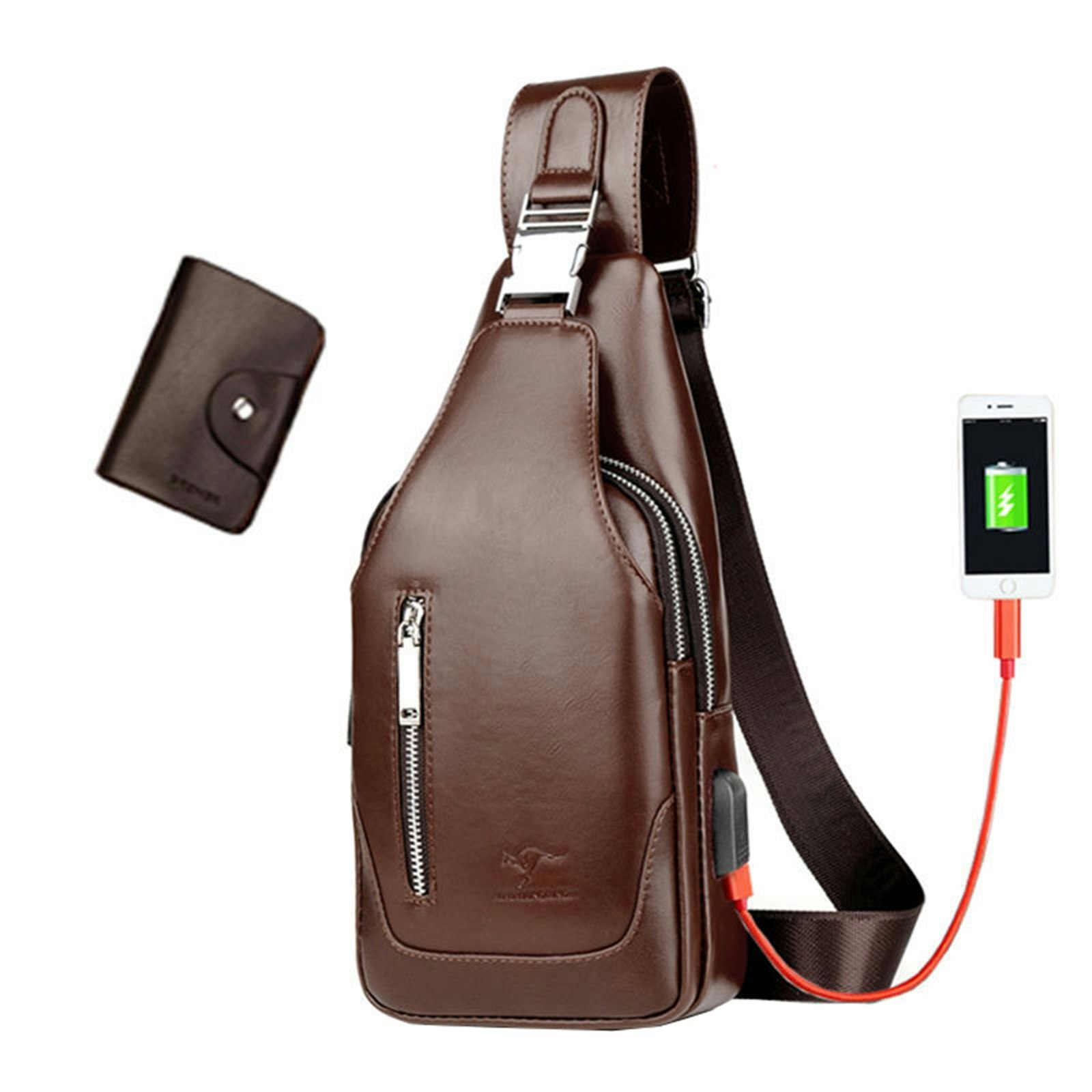 Crossbody Chest Sling With Headphone