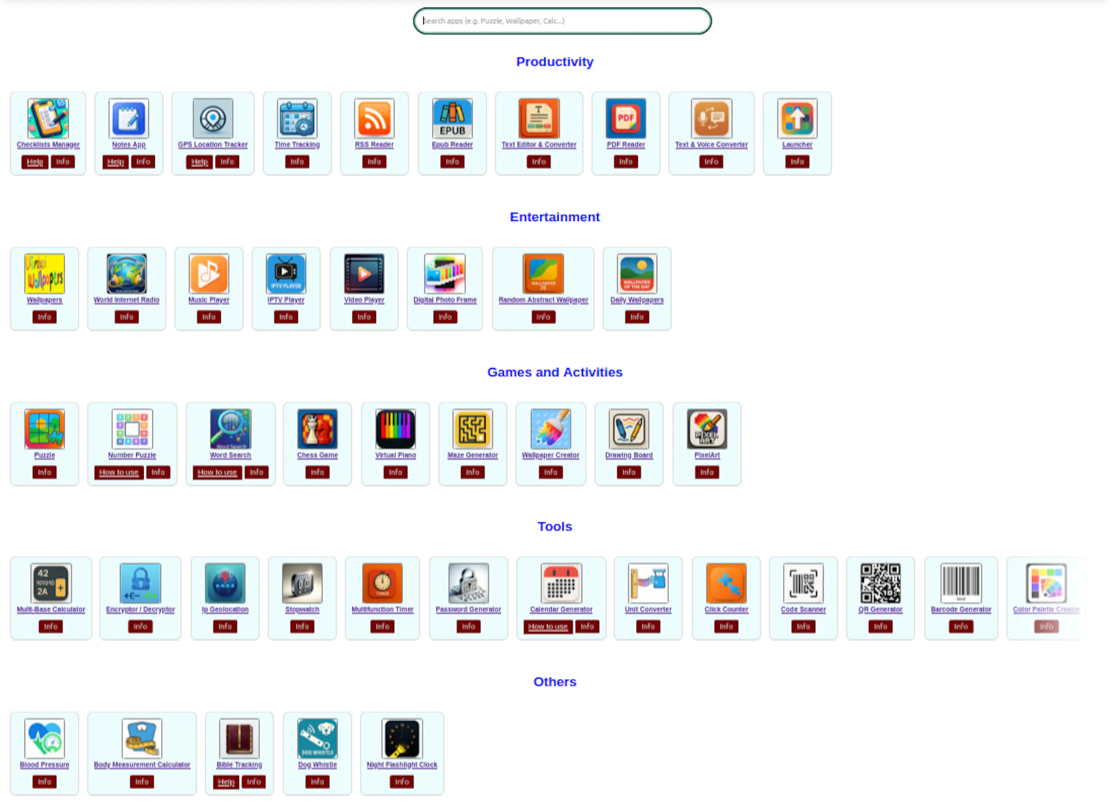 Free Web Apps Hub screenshot 4