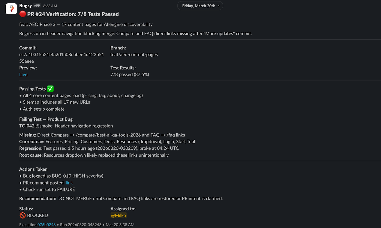 Bugzy AI gallery image