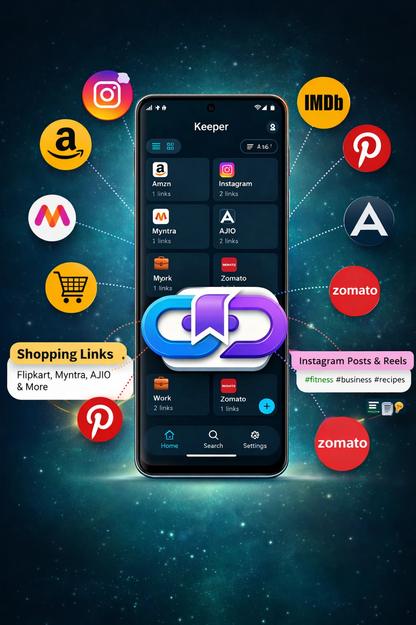 Link Keeper screenshot 1