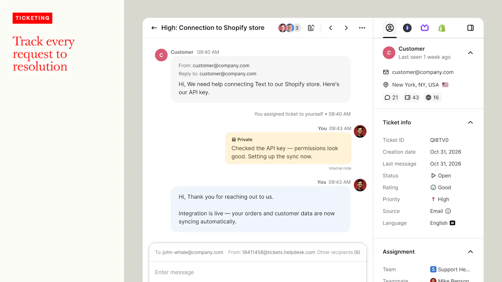 Text AI Customer Service & Live Chat screenshot 4