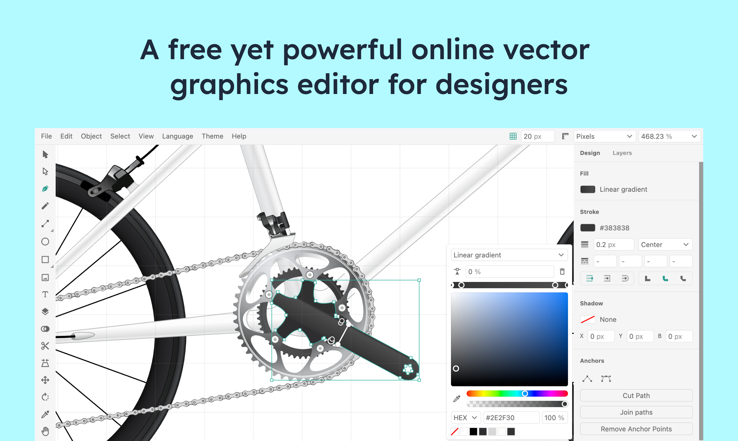 startuptile Provector-A free yet powerful online Vector graphics editor