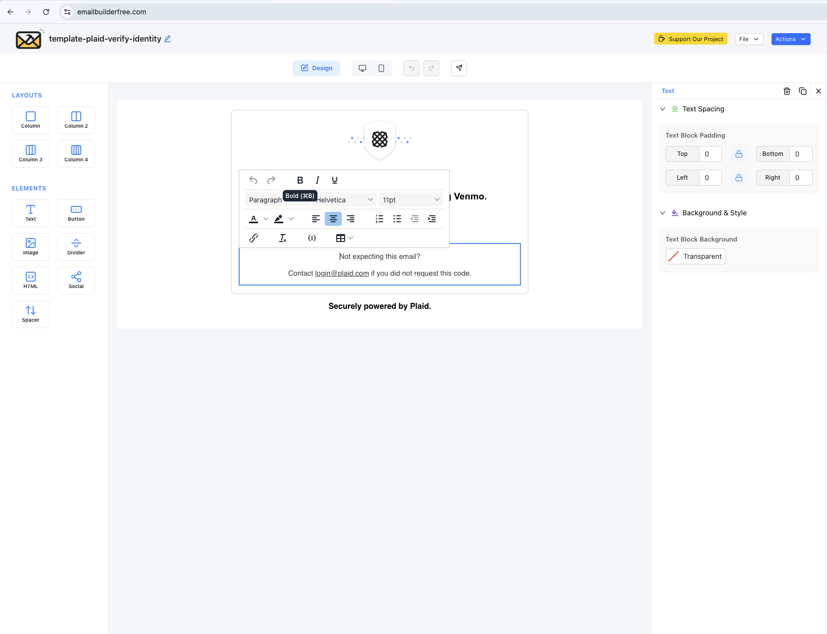 Email Builder Free gallery image