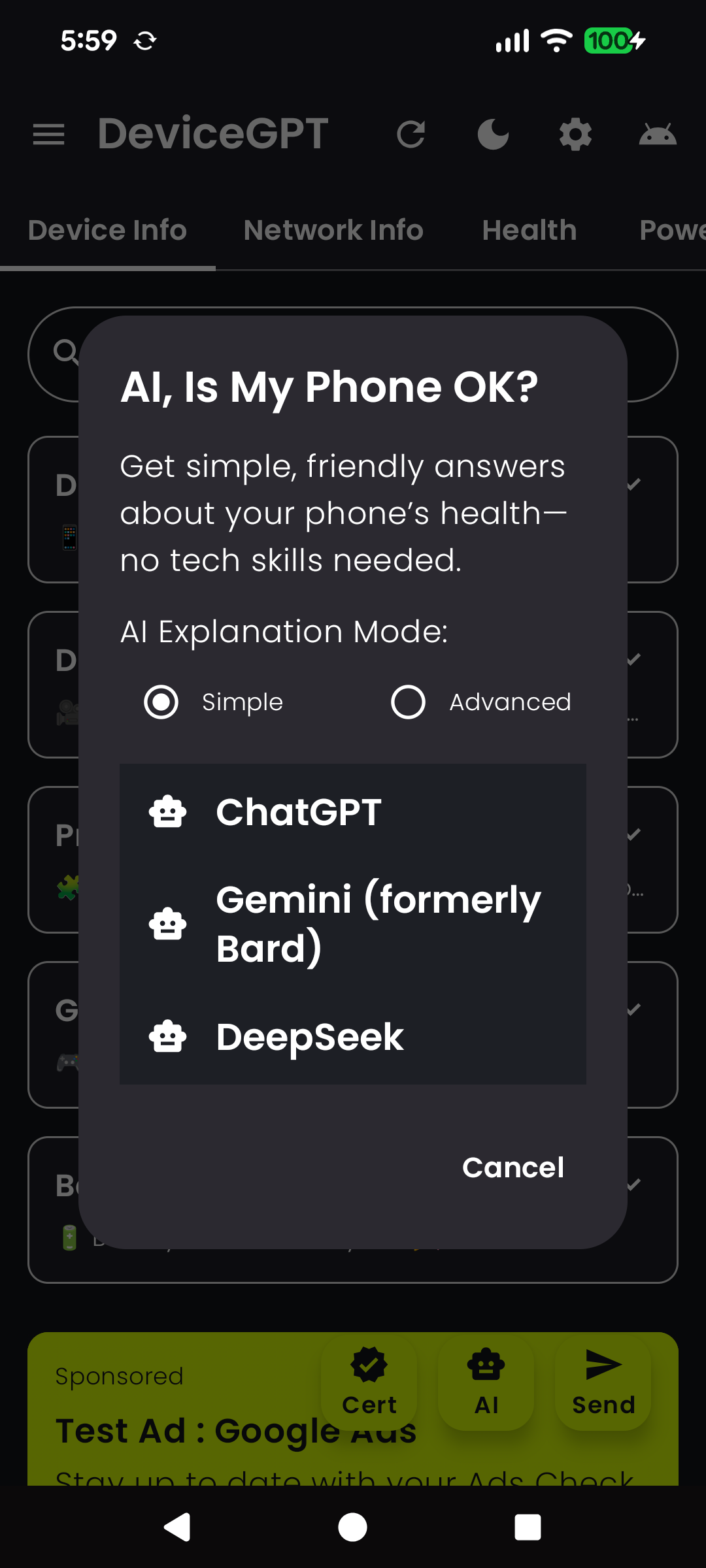 DeviceGPT gallery image
