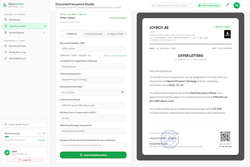 DocuVerified screenshot 3