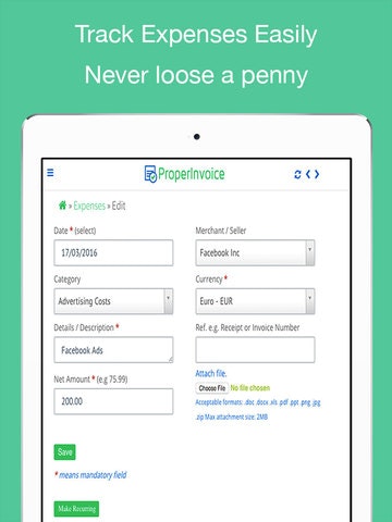 ProperInvoice gallery image