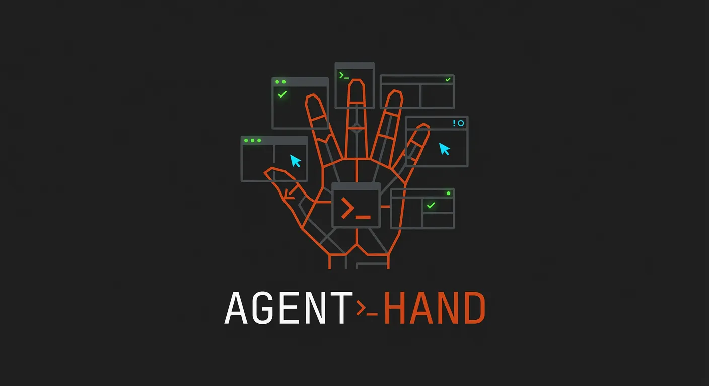 Agent Hand 제품 배너