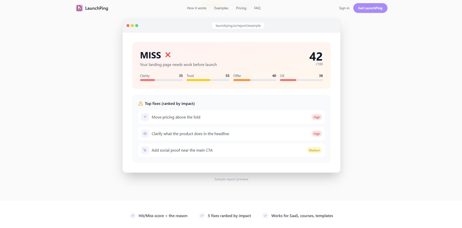 LaunchPing gallery image