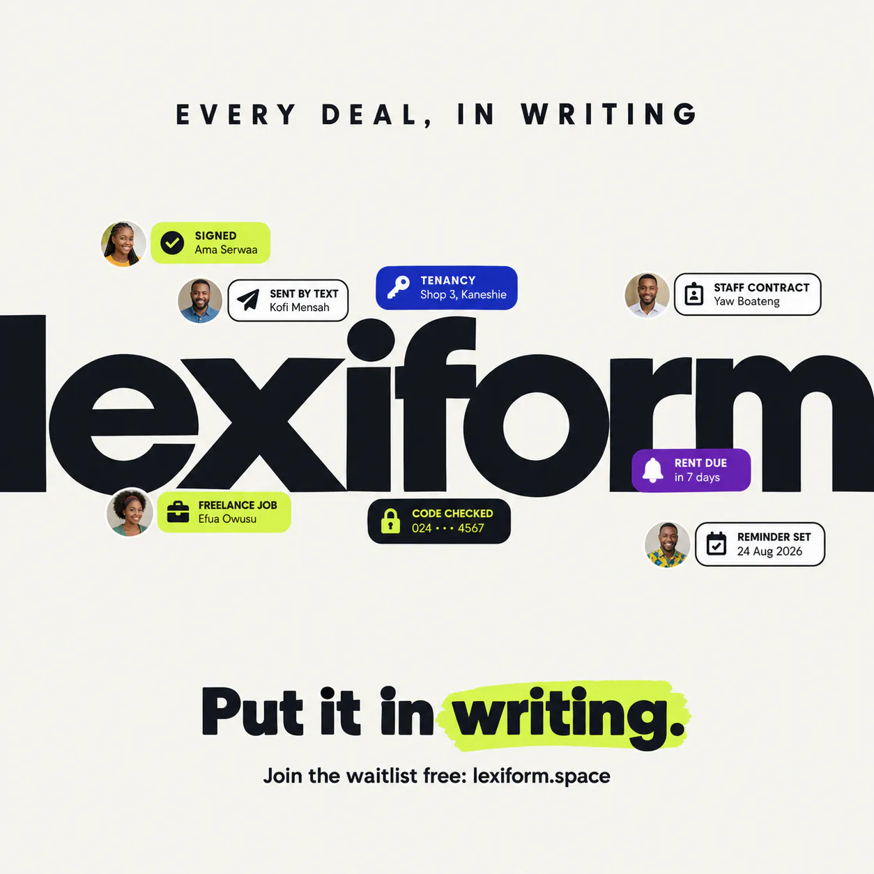 Lexiform gallery image