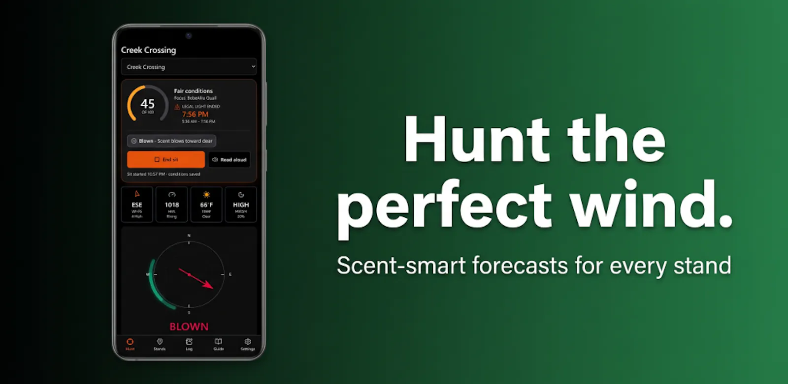 Huntcast: Hunting Forecast screenshot 3