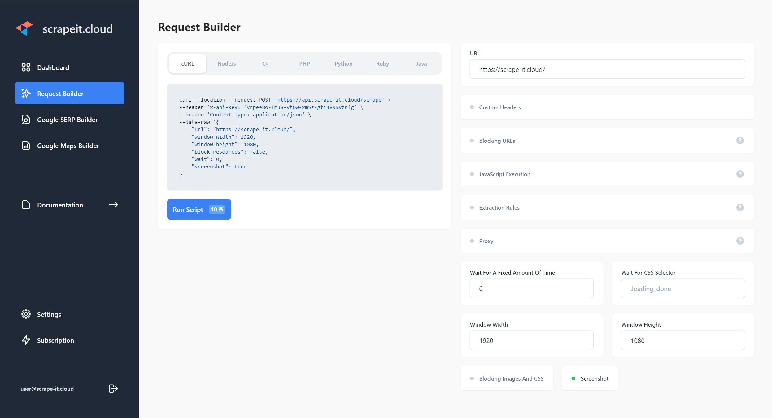 Scrape -it.cloud - Web Scraping API media 5