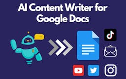 DocGPT - AI Writer for Docs media 1
