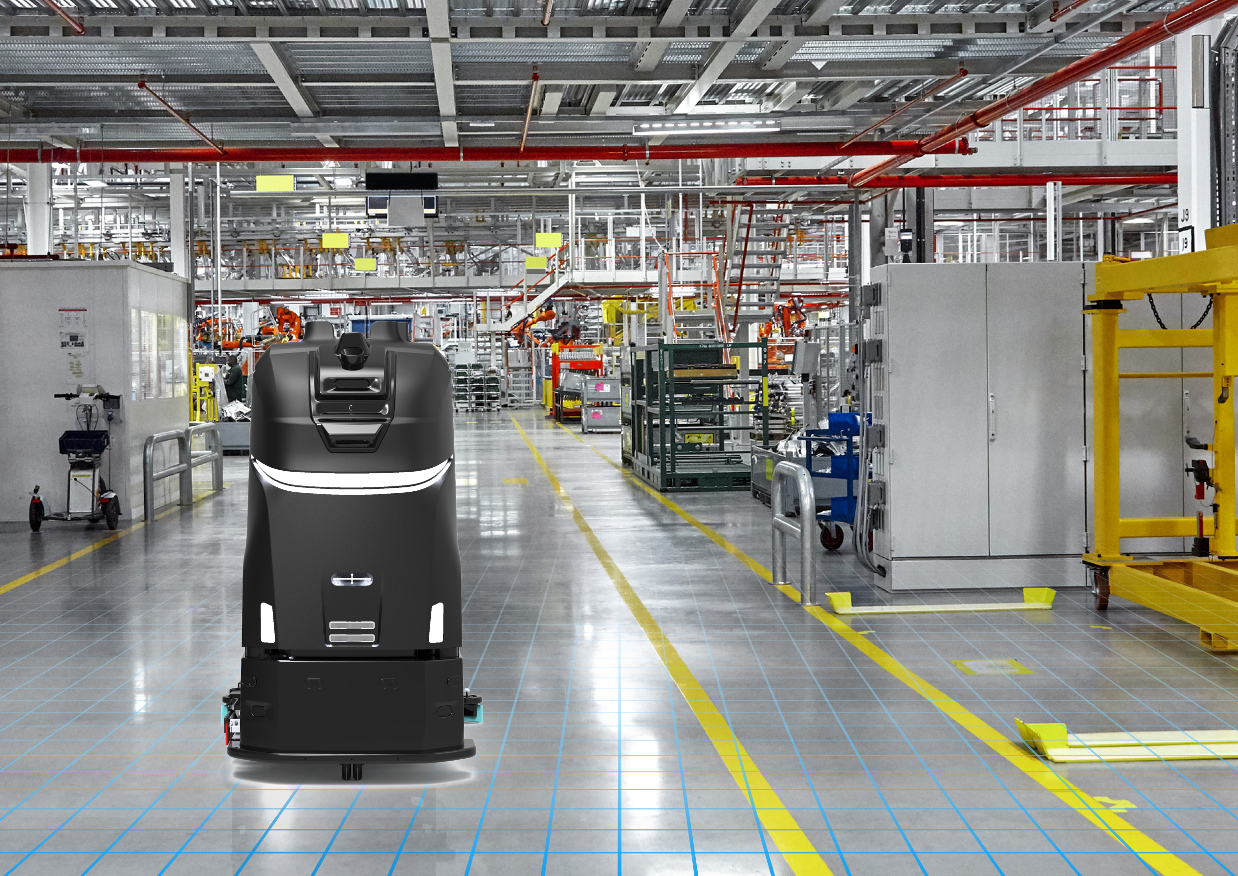 Vulcan Heavy-duty Cleaning Robot gallery image