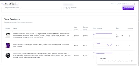 Amazon Price Tracker gallery image