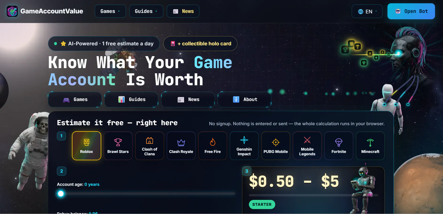 GameAccountValue gallery image