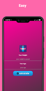 Water Calculator For Weight Loss gallery image