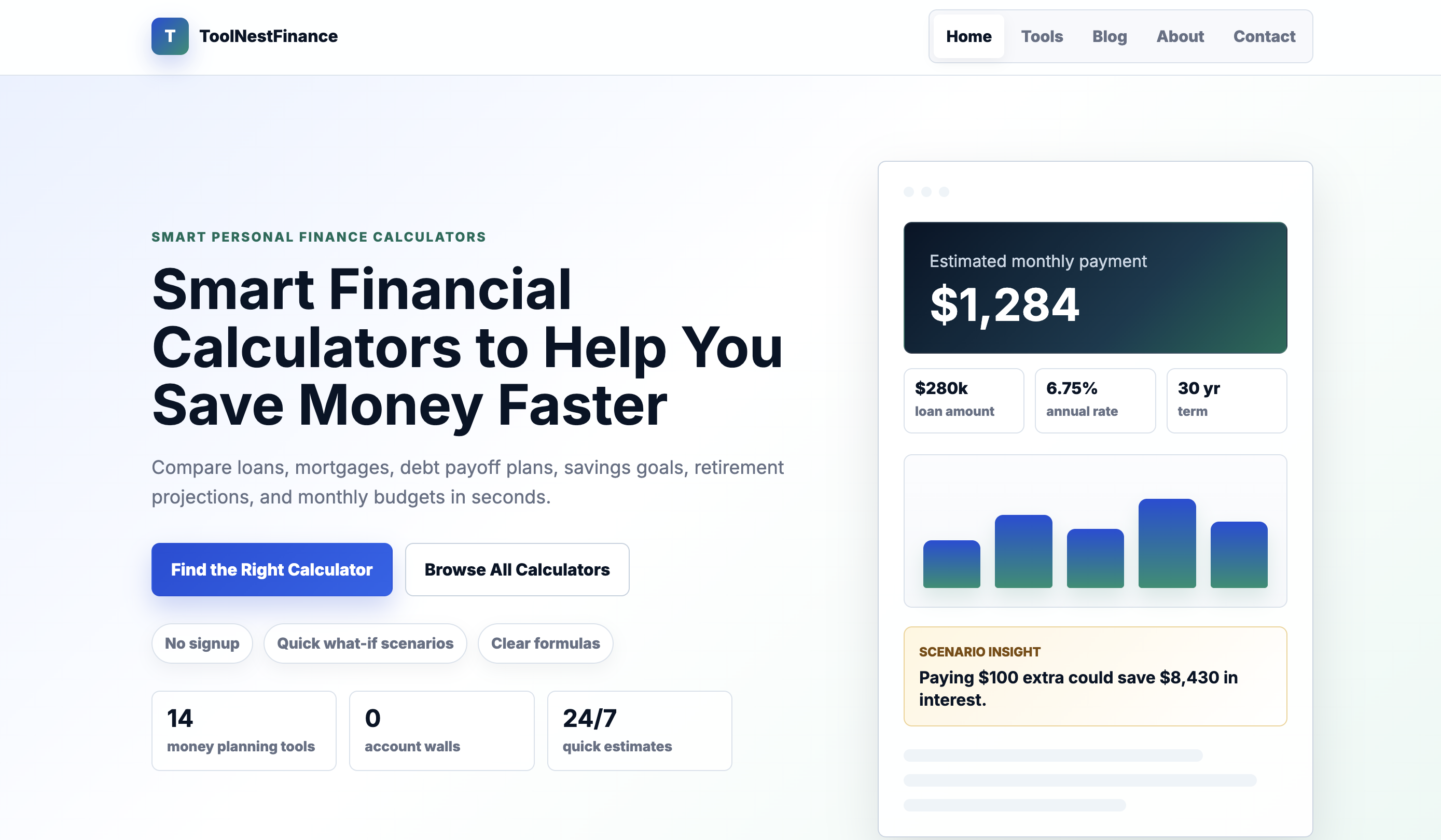 ToolNestFinance gallery image