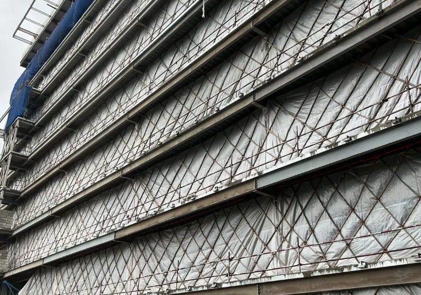 Installation of Temporary Monsoon Shed gallery image