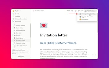 Print Notion gallery image