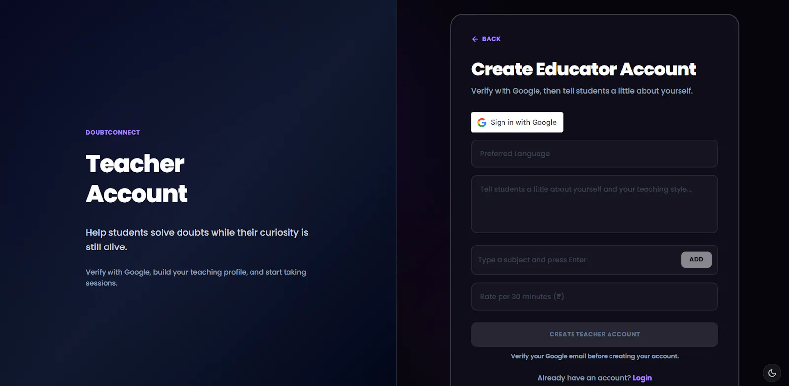 DoubtConnect screenshot 4